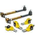 Adjustable Camber Kit for Honda Accord/Acura TL/CL (Steel, Yellow/Gold)