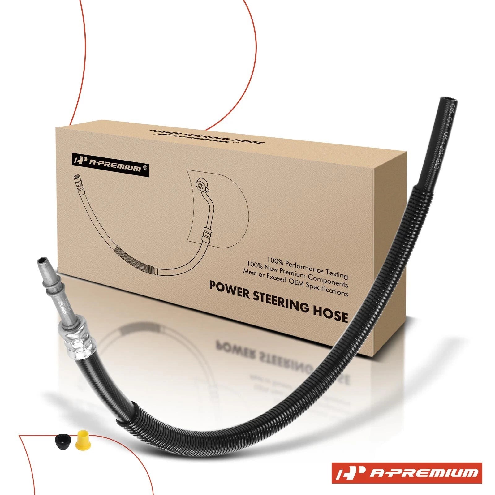 Power Steering Return Line Hose for Chevy Silverado 2500 HD (2001–2007)