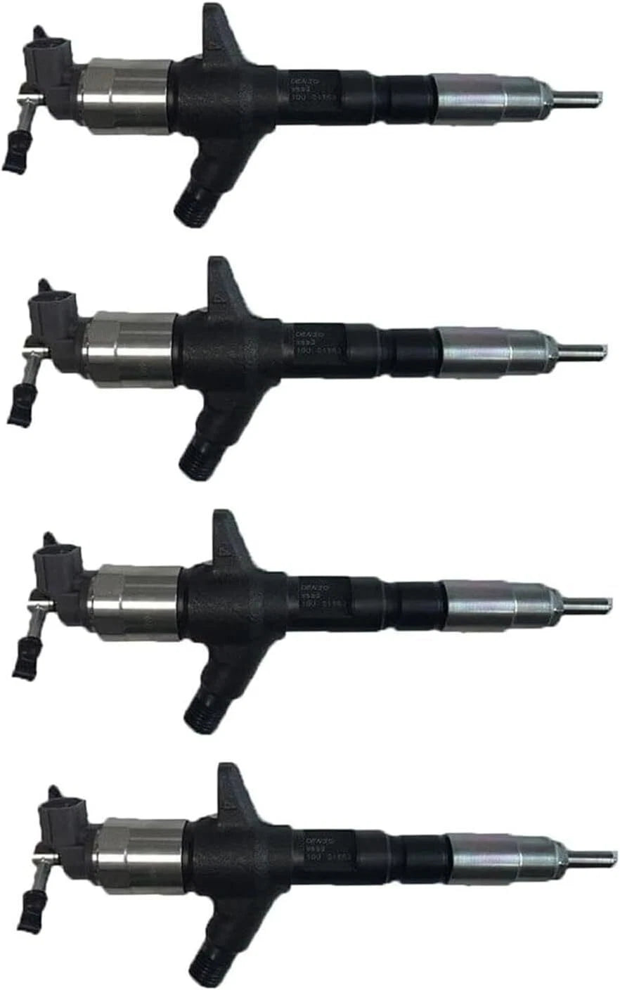 Set of 4 Fuel Injectors for Hyundai Mega Truck (095000-6030)