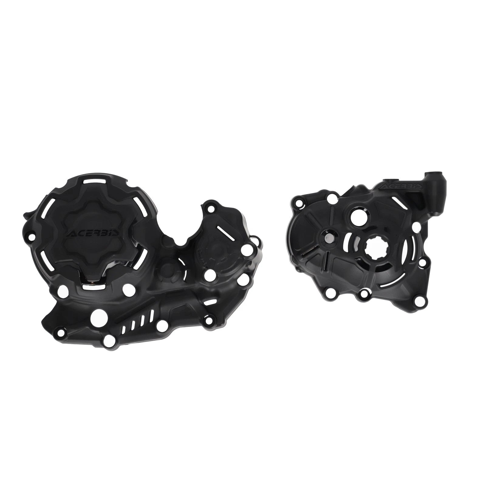 Acerbis X Power Kit Black Offroad Skid Plate for Yamaha YZ450F & YZ450FX (2019–2023)