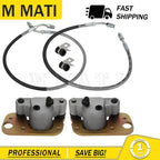 Front Brake Calipers with Hose Lines for Polaris Scrambler 500 (1998–2001)