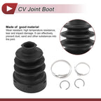 Inner CV Joint Boot Kit w/ Clamps for Mitsubishi Lancer (2012–2017)