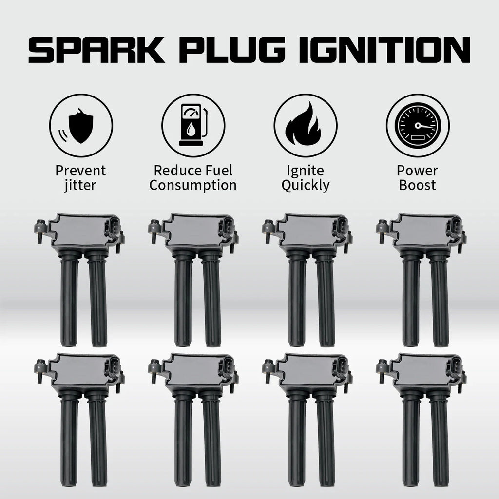 8 Ignition Coil Pack for Dodge Durango Charger Jeep Ram Chrysler 5.7L V8 UF504