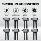 8 Ignition Coil Pack for Dodge Durango Charger Jeep Ram Chrysler 5.7L V8 UF504