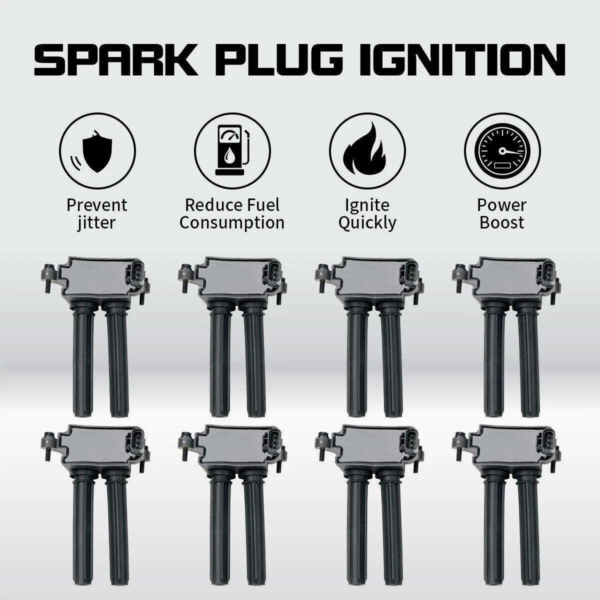8 Ignition Coil Pack for Dodge Durango Charger Jeep Ram Chrysler 5.7L V8 UF504