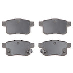 Rear Brake Rotors and Ceramic Brake Pads for Honda Accord, Acura TSX (2008–2010)