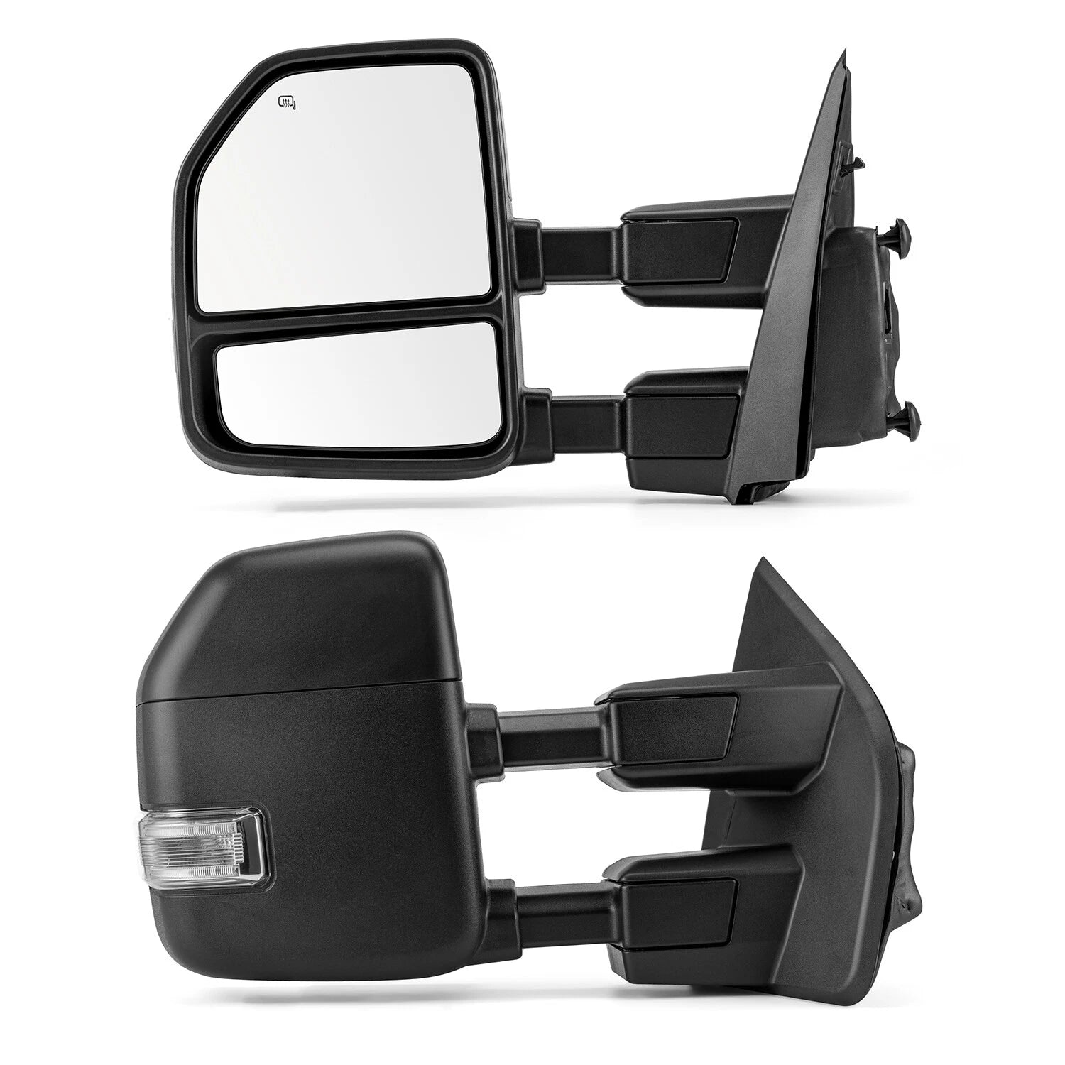 Pair of Power Towing Side Mirrors for Ford F250 F350 (2017–2019)