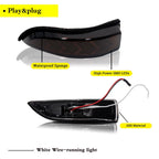 Smoked White/Amber Sequential Signal Lights for Toyota Venza Corolla