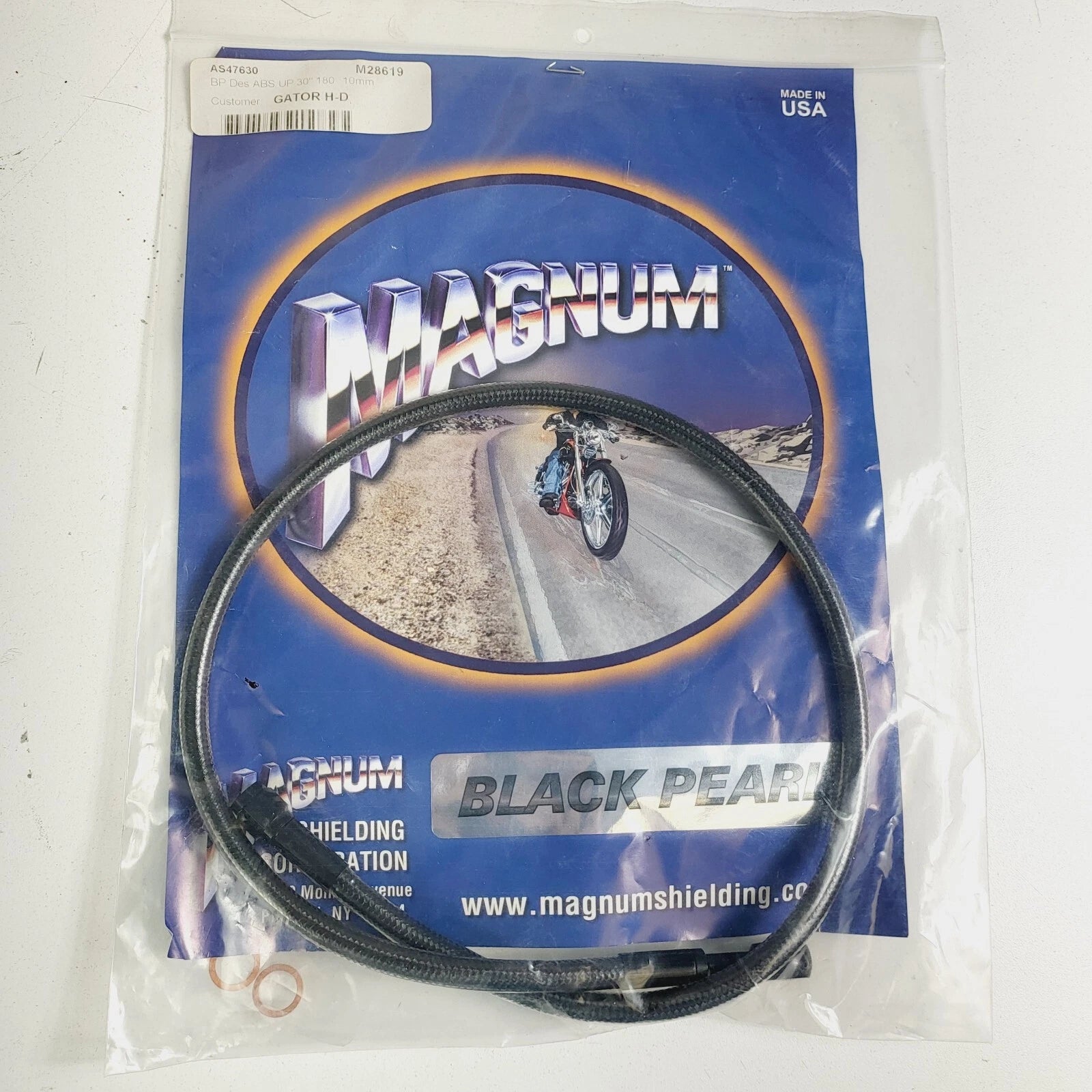 Front Brake Line Kit for Harley-Davidson Heritage Softail (2015–2017)