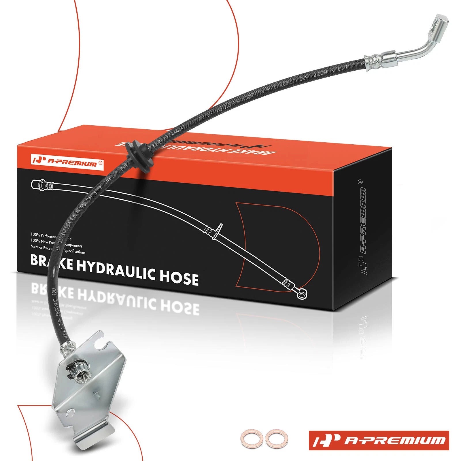 Front Driver Brake Hydraulic Hose for Chevy SS (2014–2017)