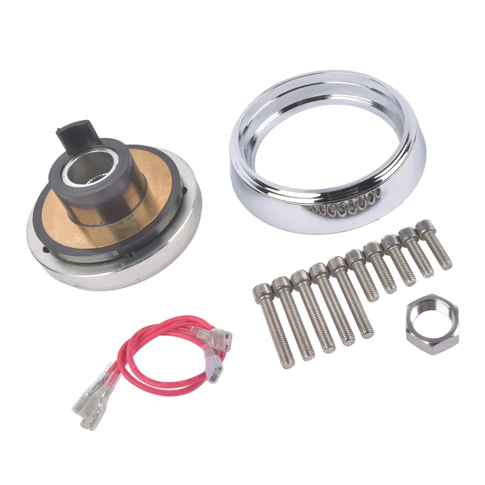 Steering Chrome Hub Adapter Kit for Kenworth Peterbilt T04