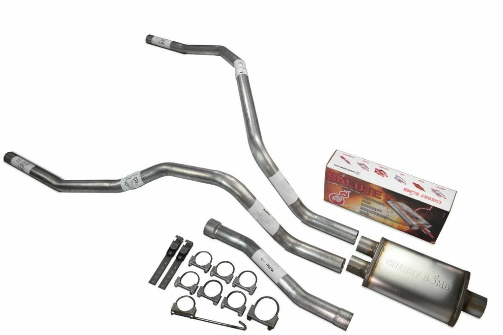 Dual Exhaust Muffler for Nissan Titan (2004–2006) 2.5" Stainless Steel