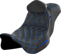 Saddlemen Pro Series SDC Performance Seat with Backrest for Harley FLH/FLT (2008–2023)
