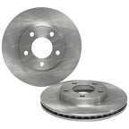 Front Disc Rotors + Brake Pads Set for Mazda Tribute + Ford Escape (2001-2005)