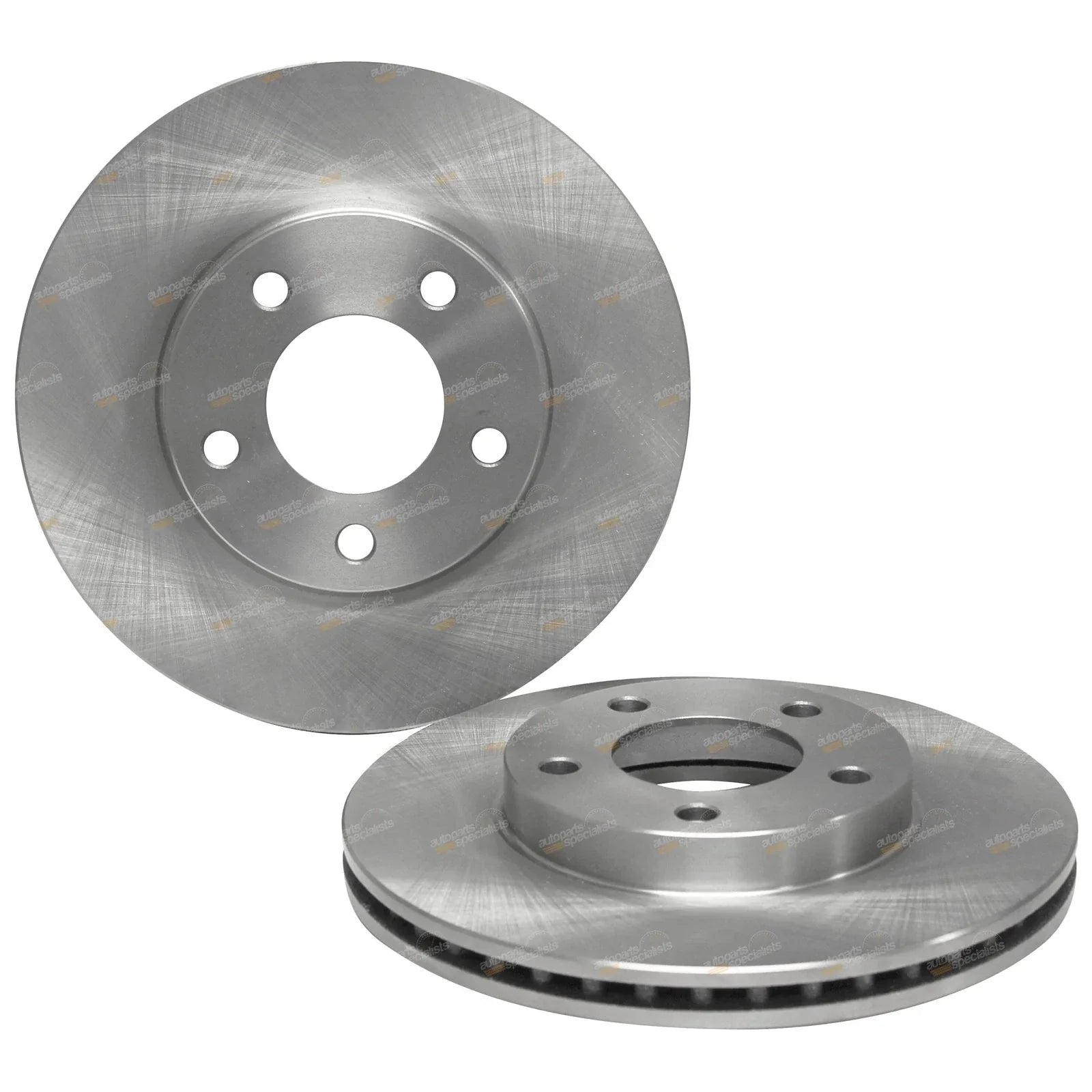 Front Disc Rotors + Brake Pads Set for Mazda Tribute + Ford Escape (2001-2005)
