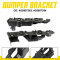 2X Black Bumper Retainers for Audi S6 A6 Quattro (2012–2018)