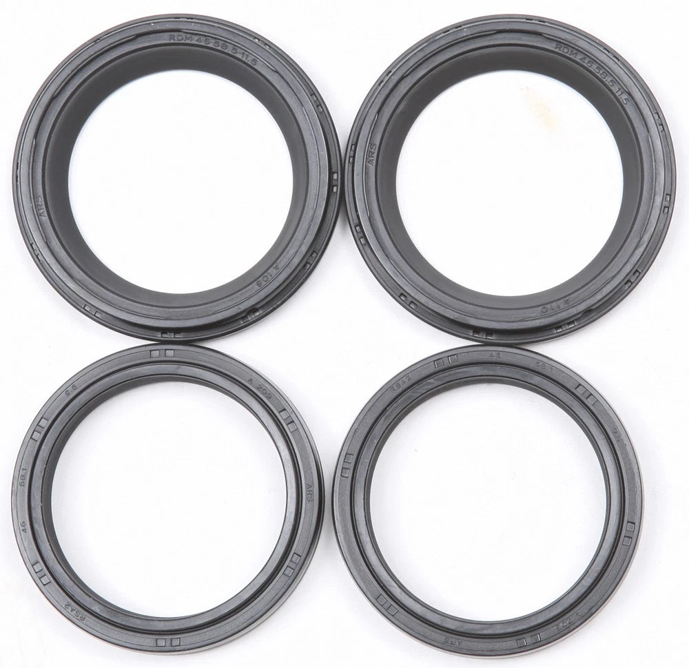 Fork Seal Wiper Kit 46x58x9.5 for Honda CR500R & CR125R (1996–2001)