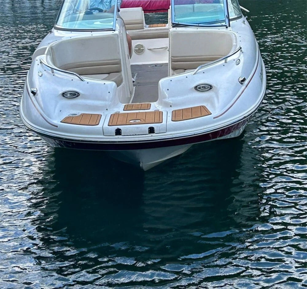 EVA Foam Cockpit Mat for Bryant 234 (2004) - Faux Teak Deck Floor Pad