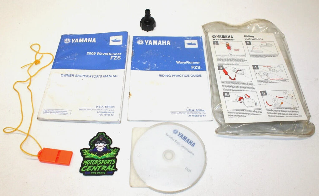 Owner's Manual CD for Yamaha FZS (2009) LIT-18626-08-26