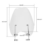 Clear Windshield Mount for Harley Low Rider FXDL (2014–2017), FXLR (2018)