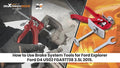 Brake Pad Spreader for Speedy Brake Caliper Compression Tool (24300)
