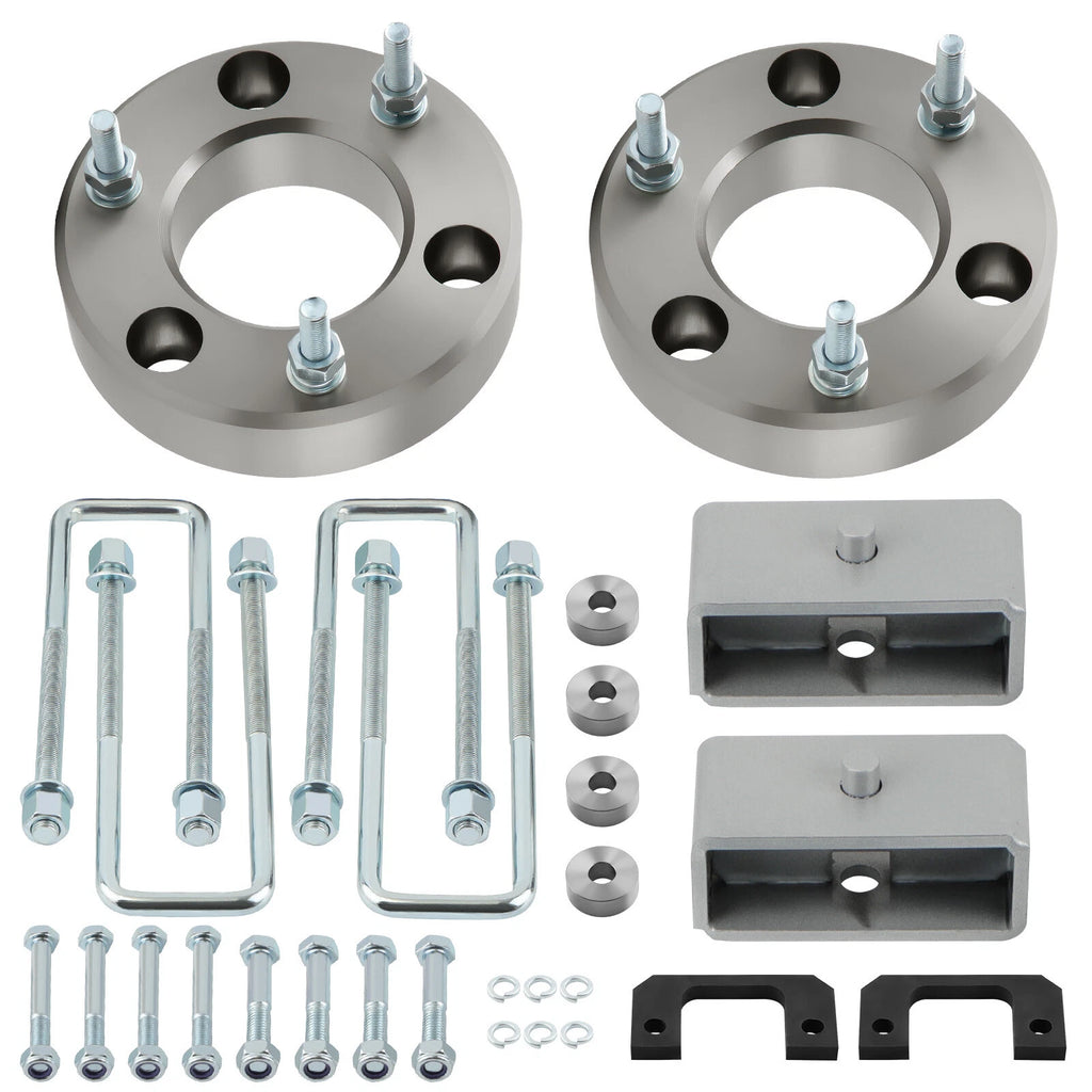 3" Front 2" Rear Lift Kit Diff Drop for GMC Sierra, Chevy Silverado 1500 (2007–2022)