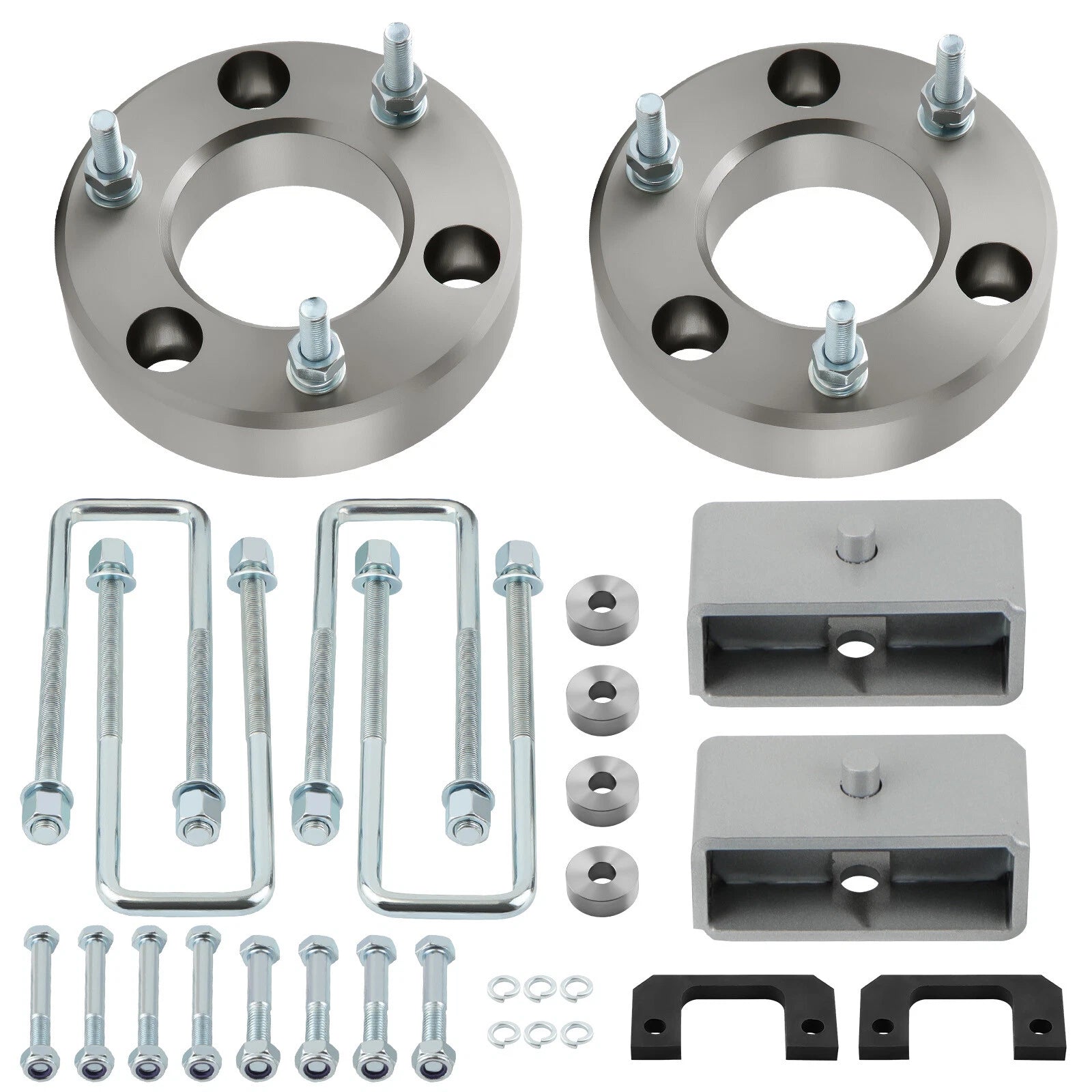3" Front 2" Rear Lift Kit Diff Drop for GMC Sierra, Chevy Silverado 1500 (2007–2022)