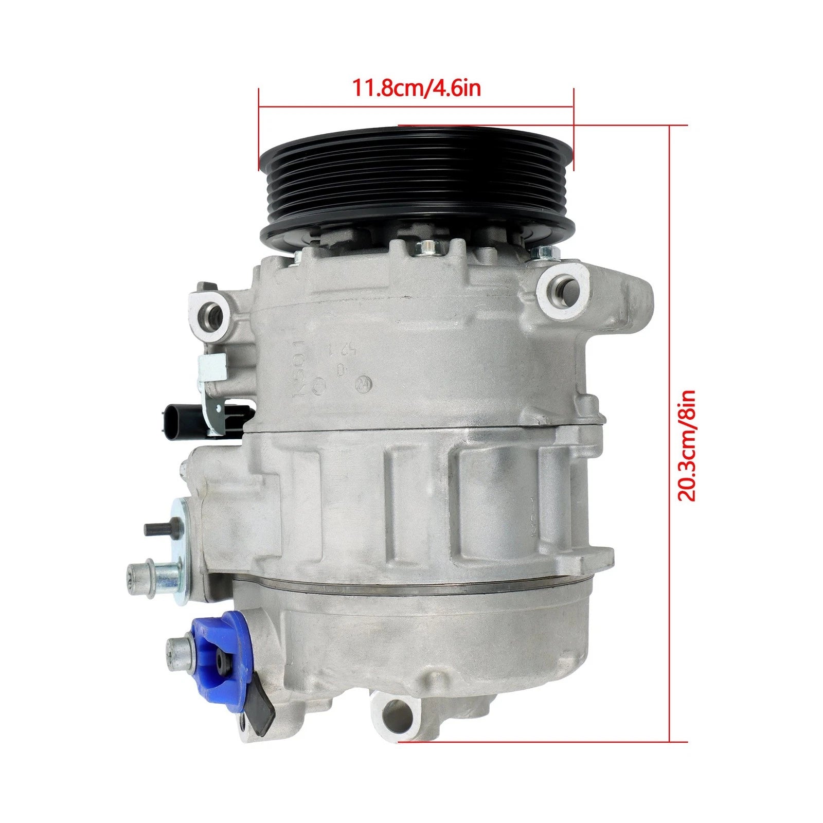 A/C Compressor with Clutch for BMW 325i 328i 330i 528i 525i 530i (2004–2013)