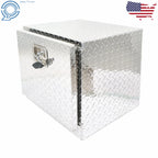 Aluminum Tool Box for Truck Pickup Trailer Storage (18"x17"x18")