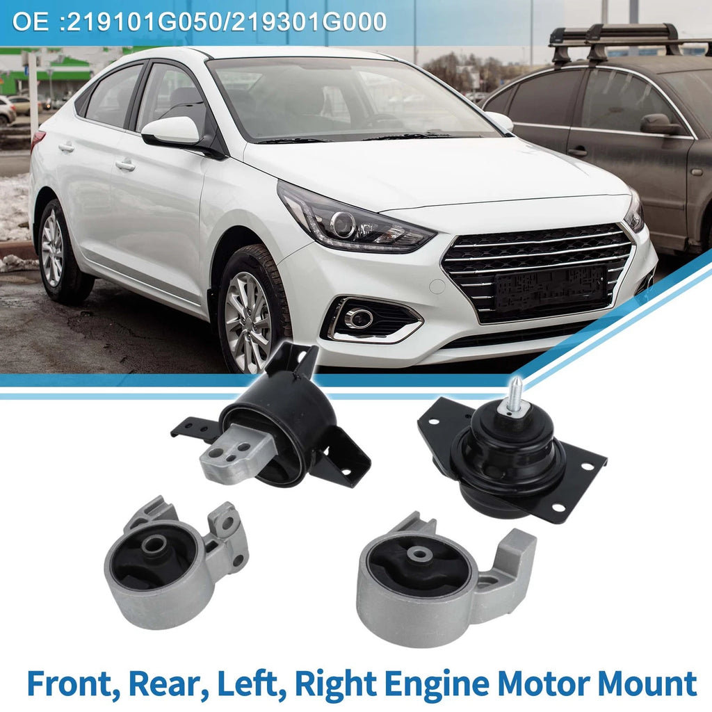 Engine Motor Trans Mount Set for Hyundai Accent (2006–2010)