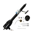 30" Black Tilt Manual Steering Column for GM (W/Key & 9 Bolt Adapter)