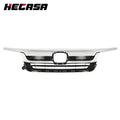 Front Bumper Grille for Honda Pilot (2019–2022) with Chrome Trim