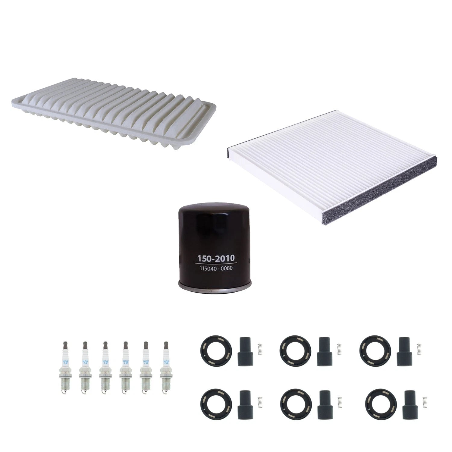 Tune Up Kit with 6 NGK Spark Plugs & Boots for Camry ES300 (1997–2001)