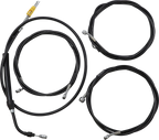 Handlebar Cable/Brake Line Kit for LA Choppers (12" - 14" Handlebars)