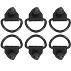 6 x Steel Cargo Hooks for Ford Transit 150 250 350 Van (2014-2023)