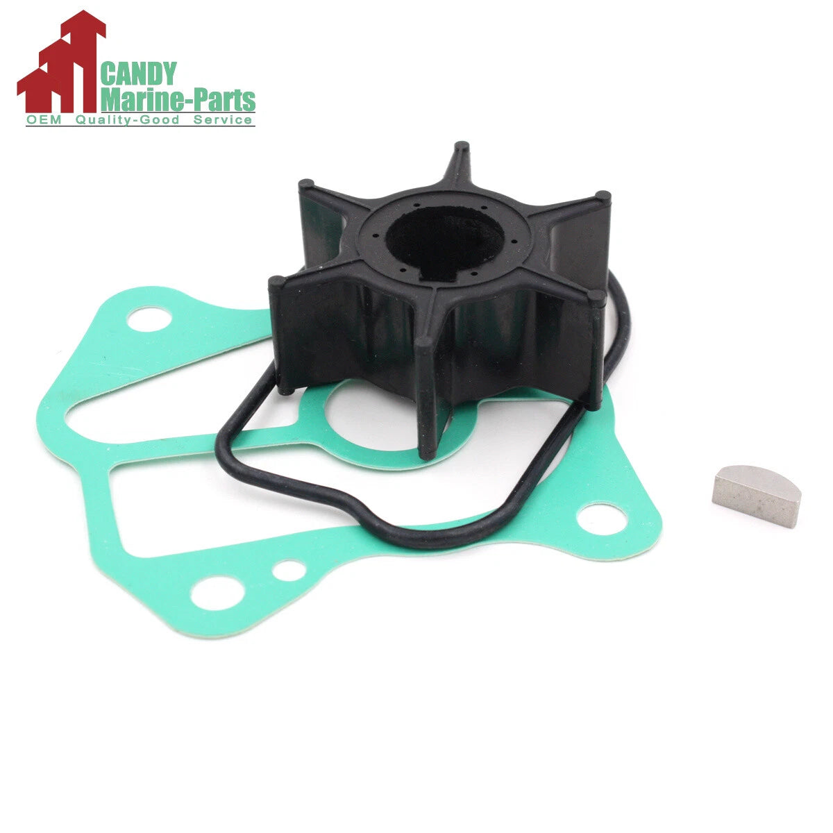 Water Pump Impeller Repair Kit for Honda Outboard BF20A BF25D BF30 (06192-ZV7-000)
