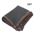 30 FT Round Fine Mesh Leaf Net Cover for Above Ground Pool