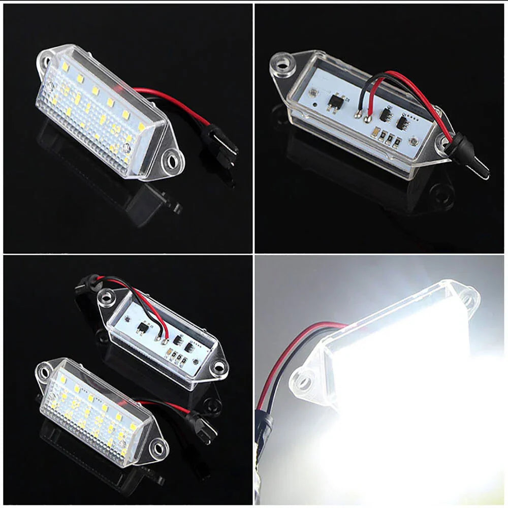 White LED License Plate Light for Mitsubishi Lancer EVO VIII IX X (2003-2015)