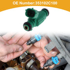 1 Pcs Fuel Injector No.353102C100 for Hyundai Genesis Coupe 2.0L (2010–2012)