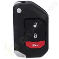 2X Keyless Entry Car Key Fob Remote for Jeep Wrangler Gladiator (2018–2021)