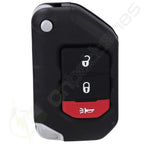 2X Keyless Entry Car Key Fob Remote for Jeep Wrangler Gladiator (2018–2021)