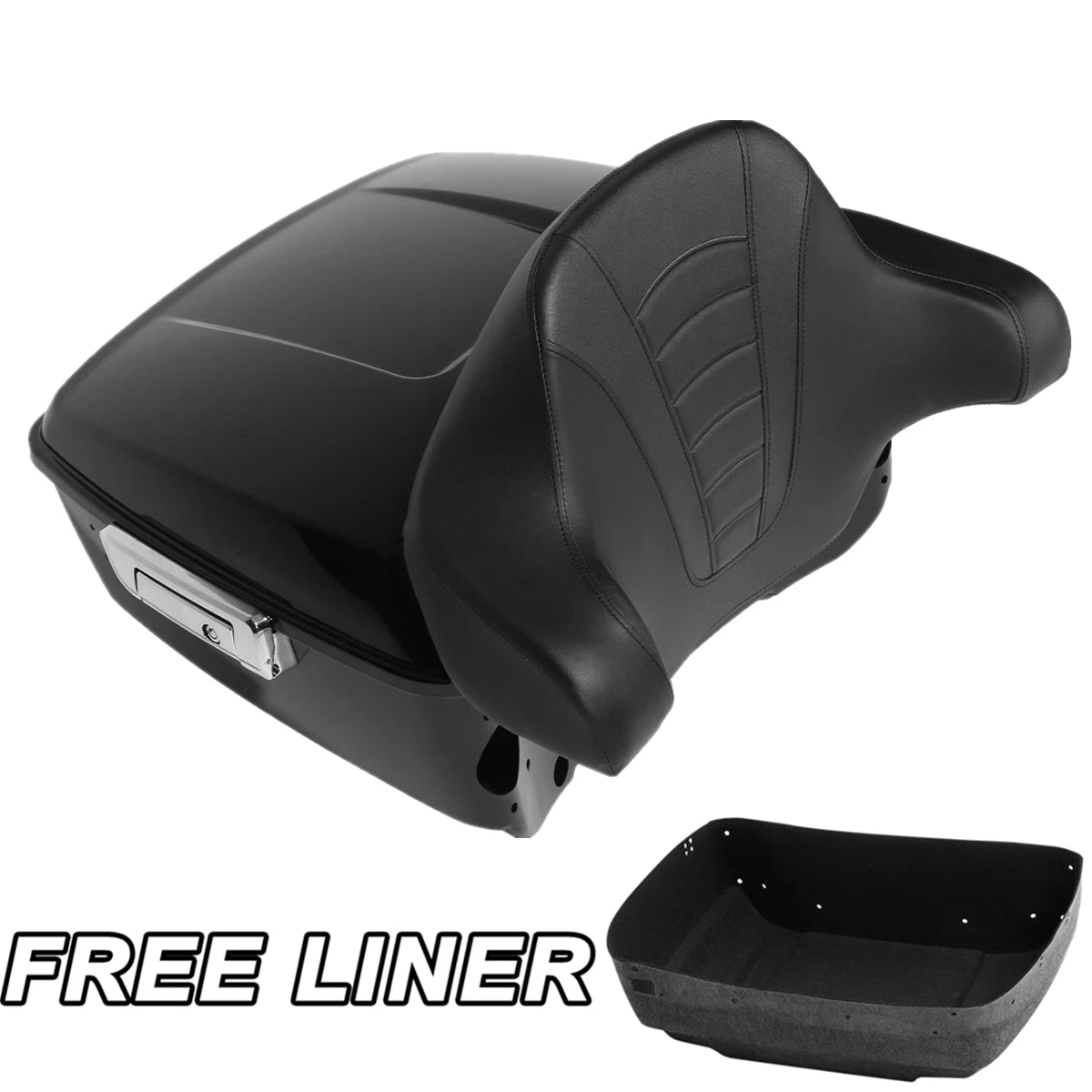 Trunk Backrest Pad for Harley Touring Electra Road Glide King (2014–2023)