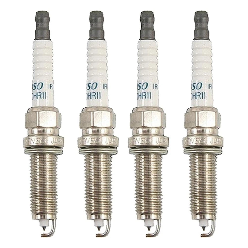 Set of 4 Denso Iridium Long Life Spark Plugs Gap 044 for Lexus Nissan Scion Toyota