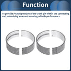 Main Bearing Set No. 1170188300 for Toyota Cressida (1984–1988) 14 Pcs