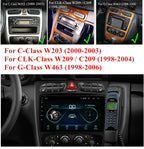9" Car Stereo Radio GPS Navigation FM BT for Mercedes-Benz W203 W209 W463 (2000-2010)