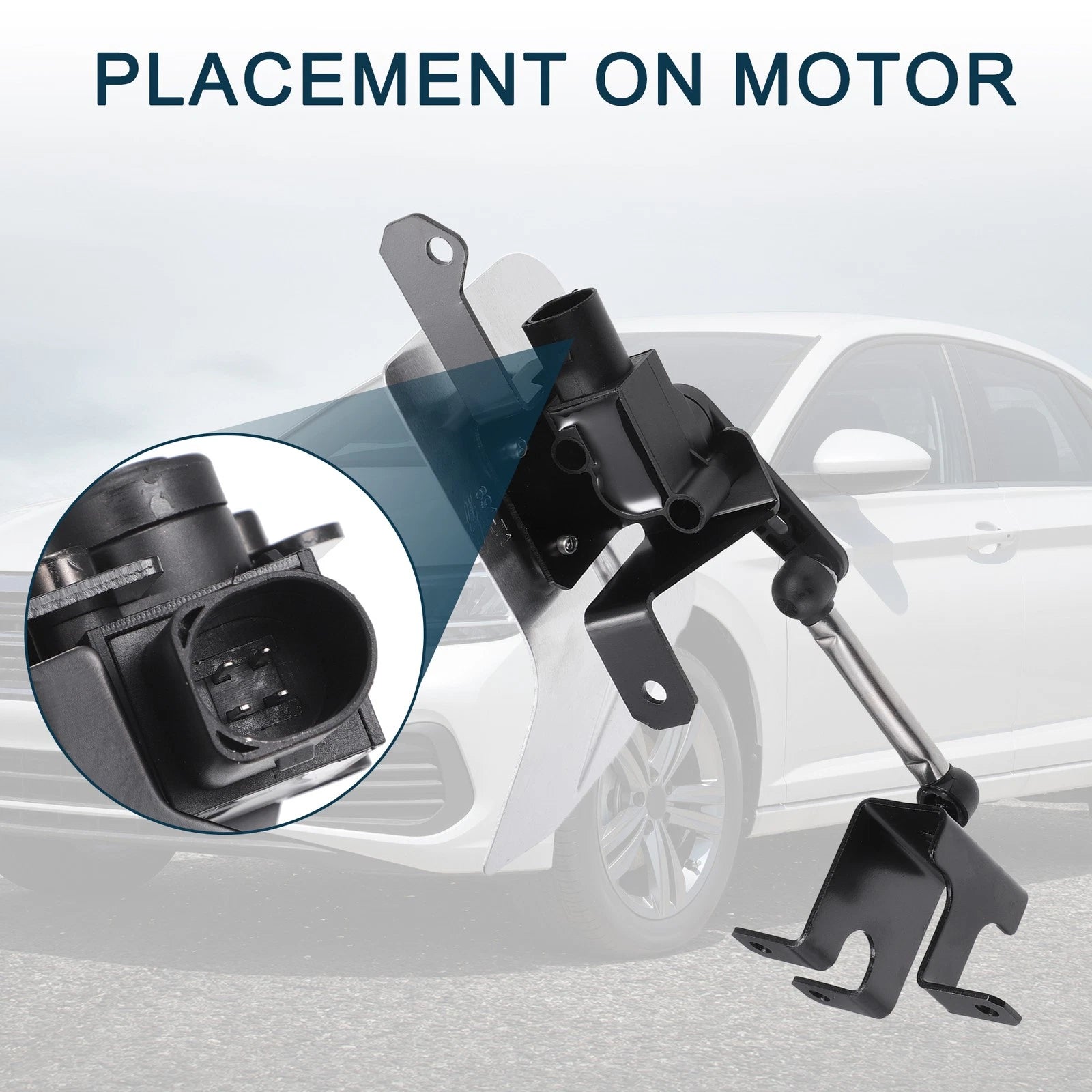 Air Suspension Ride Height Level Sensor for Volkswagen CC (2009–2017) No. 1K0941273N