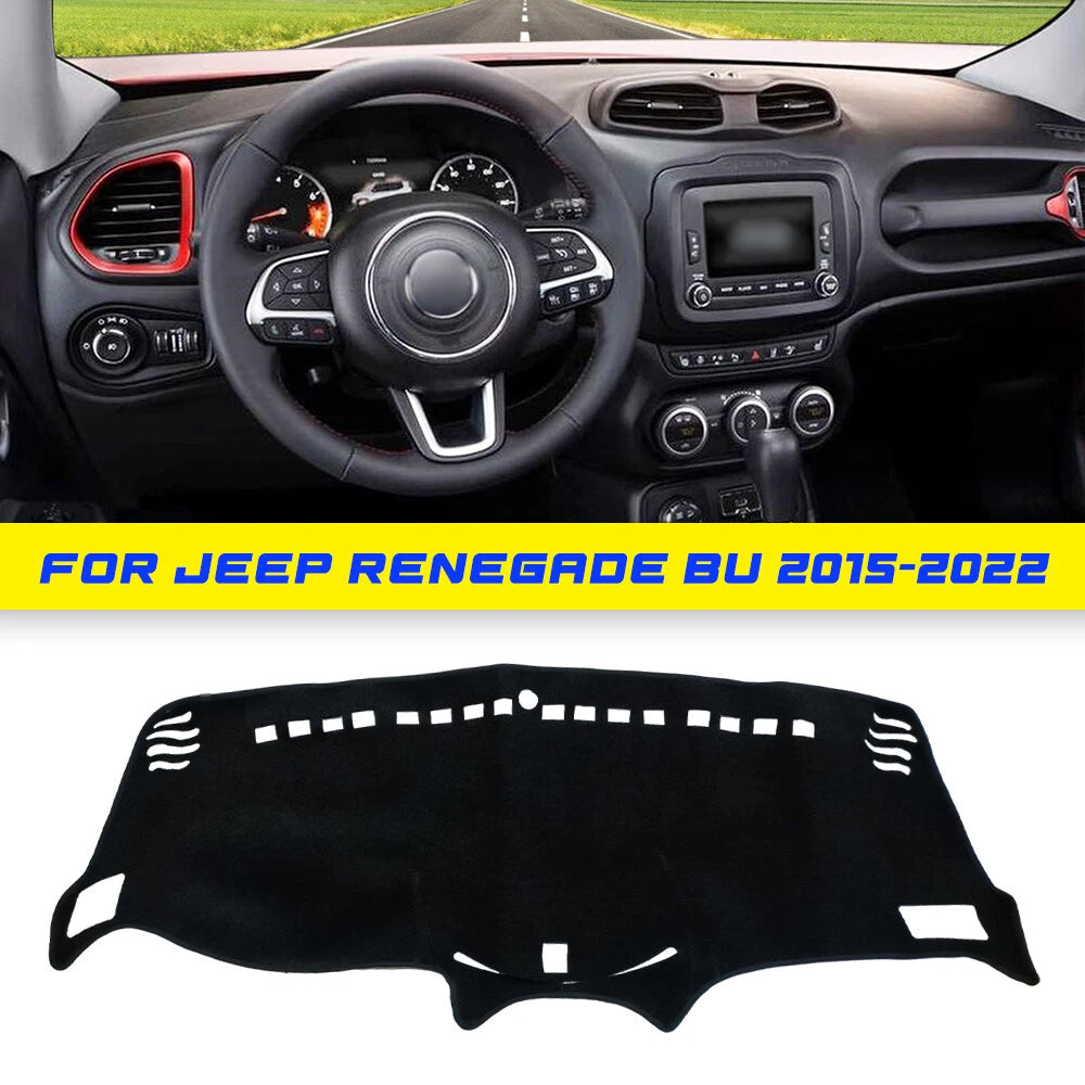 Dash Mat Sun Cover Pad for Jeep Renegade BU (2015–2022)