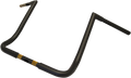 1-1/4" Twin Peaks Touring Handlebar for Harley Touring (16", Flat Black) LA-7361-16M