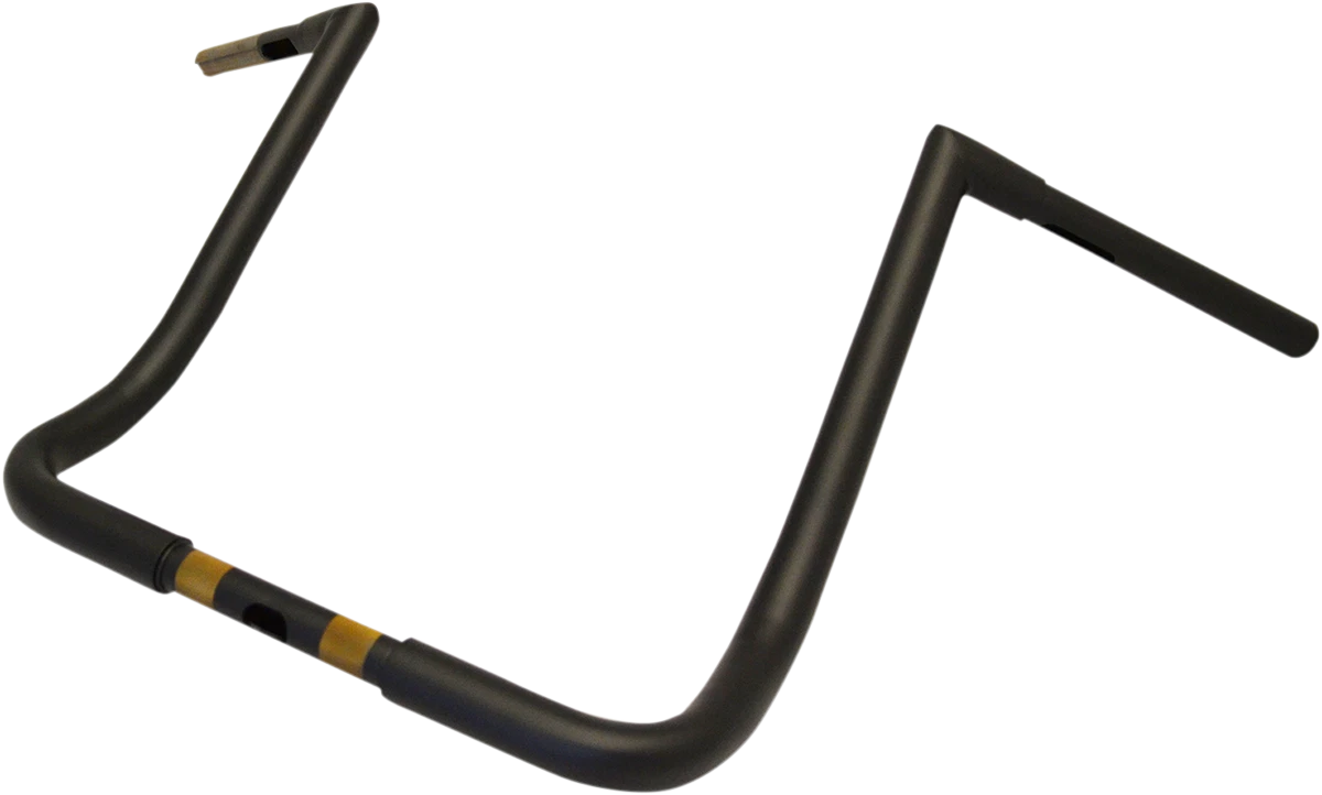 1-1/4" Twin Peaks Touring Handlebar for Harley Touring (16", Flat Black) LA-7361-16M