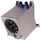 9.5L Aluminum Racing Drift Fuel Cell Tank + Level Sender for Universal